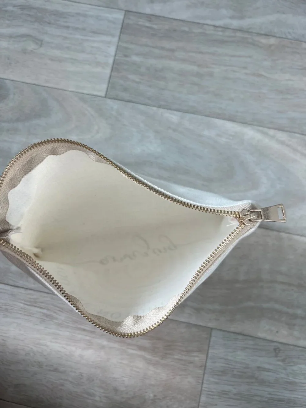 Zippered Canvas Pouch